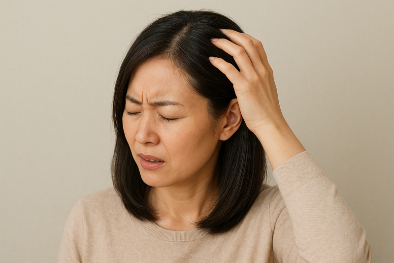 アレルギーでも頭皮がかゆくならない白髪染め！